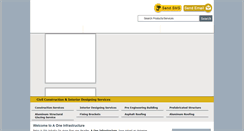 Desktop Screenshot of aoneinfrastructure.com